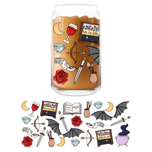 ACOTAR UV-DTF CUP WRAP