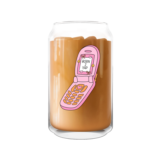 PINK VINTAGE PHONE UV-DTF DECAL