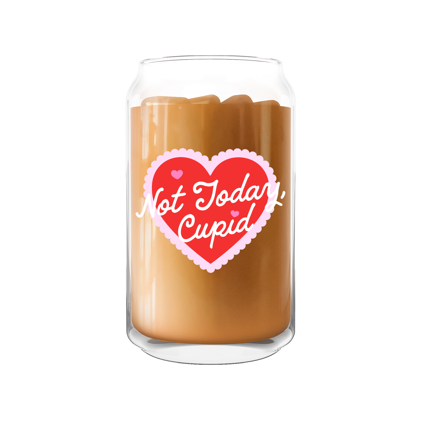 RED NOT TODAY CUPID UV-DTF DECAL