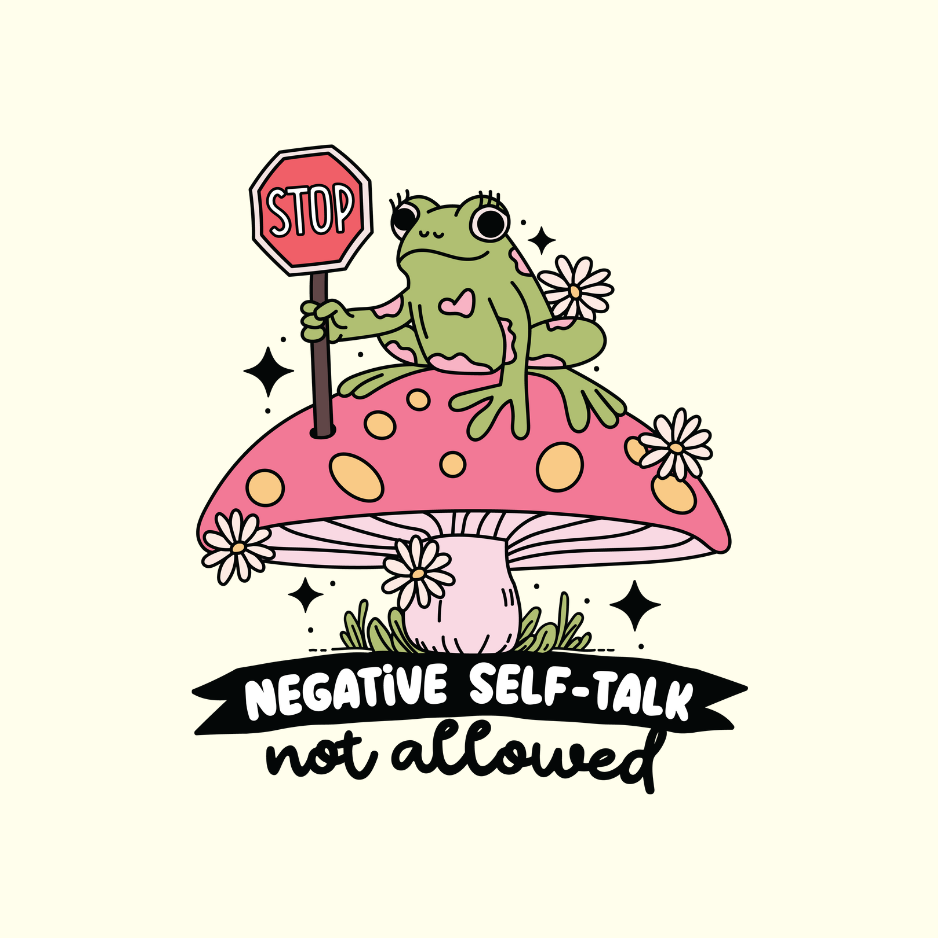 STOP FROG STICKER